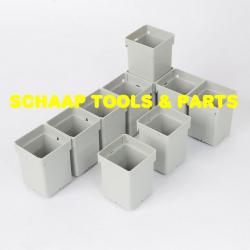 Systainer³ Organizer SYS3 ORG M + L inzetbakjes box  50 x  50 x 68 per 10 verpakt | 204858